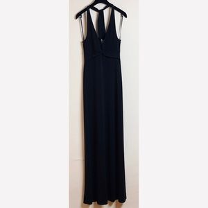 BCBG MAXAZRIA BLACK MAXI DRESS